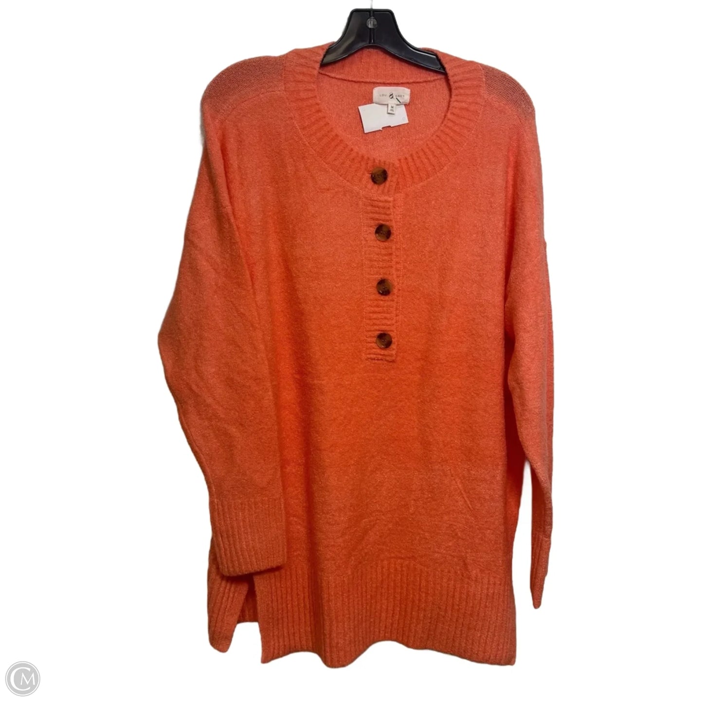 Sweater By Lou And Grey In Orange, Size: M