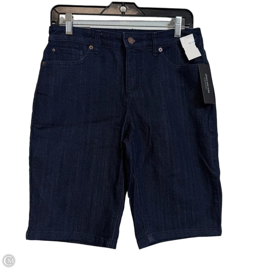 Shorts By Jones New York In Blue Denim, Size: 4
