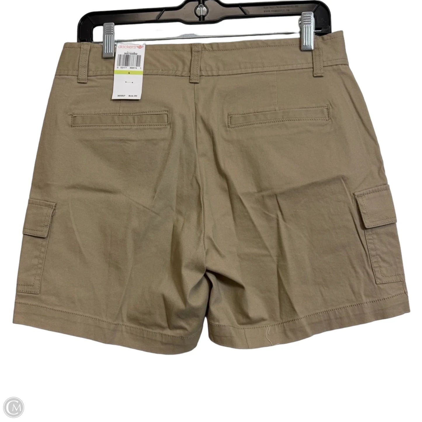 Shorts By Dockers In Beige, Size: 4