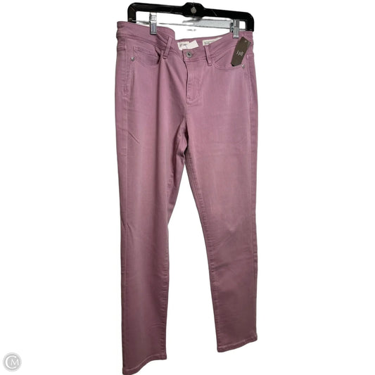Jeans Straight By J. Jill In Pink, Size: 8