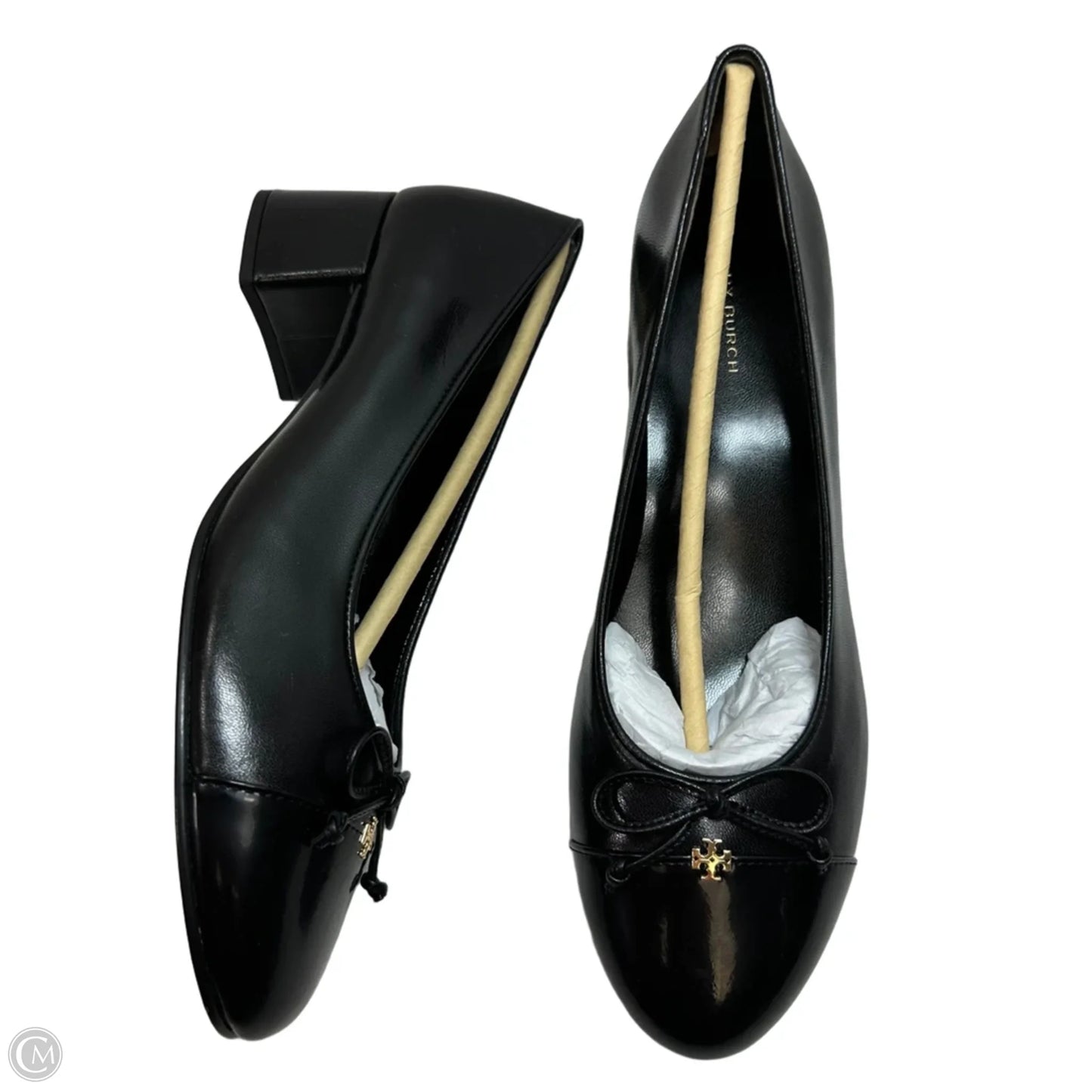 Shoes Designer By Tory Burch In Black, Size: 9.5