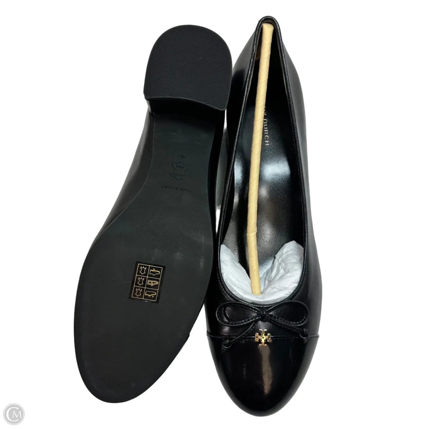 Shoes Designer By Tory Burch In Black, Size: 9.5