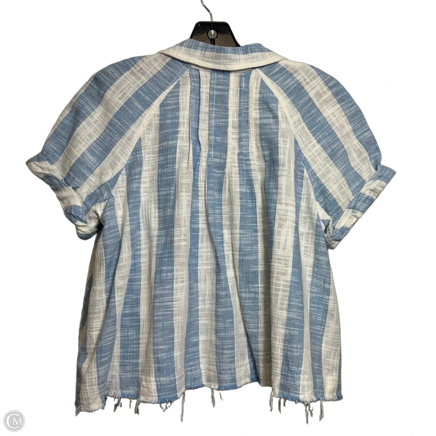 Top Short Sleeve By We The Free In Striped Pattern, Size: M