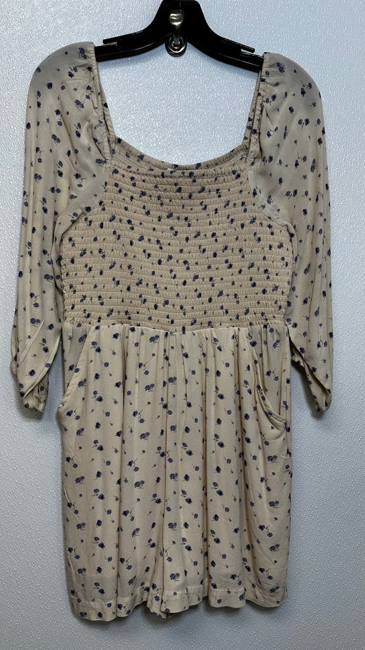 Tan Dress Casual Short American Eagle, Size S