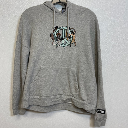 Grey Sweatshirt Hoodie Clothes Mentor, Size M