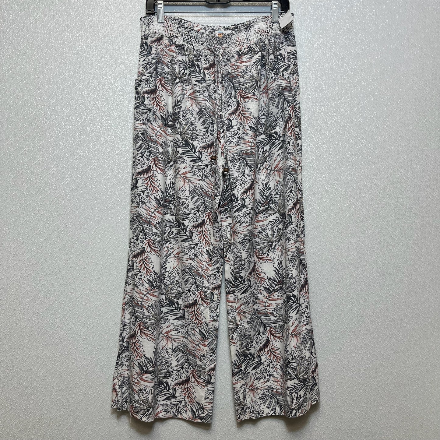 Floral Pants Ankle Clothes Mentor, Size L