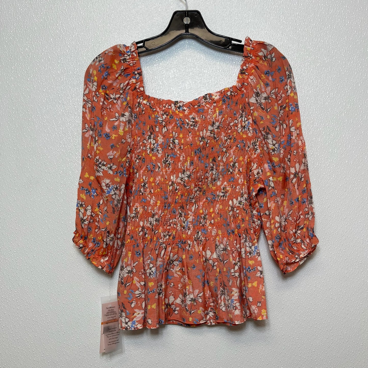 Peach Top Short Sleeve Nanette Lepore, Size S