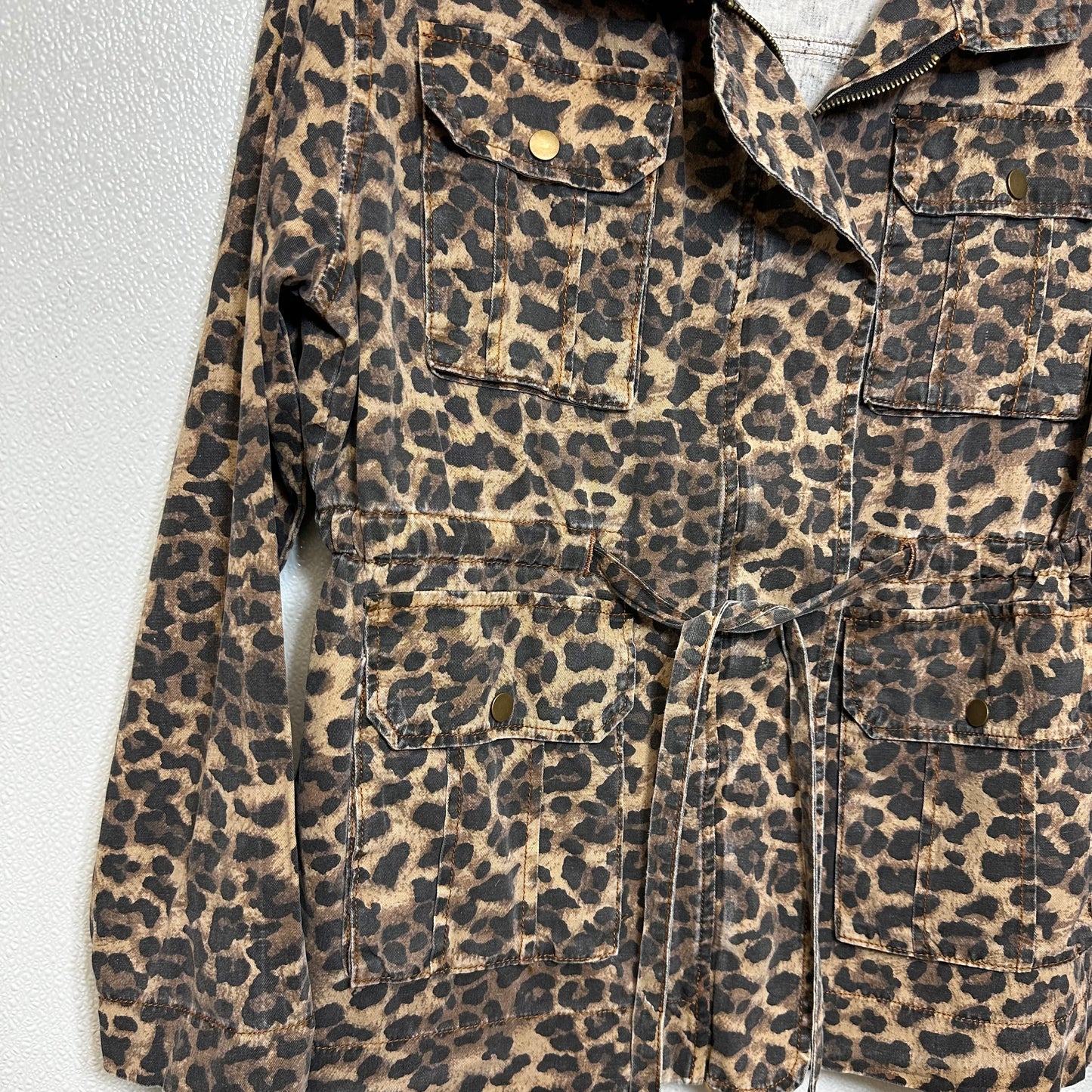 Jacket Other By Pol In Animal Print, Size: S