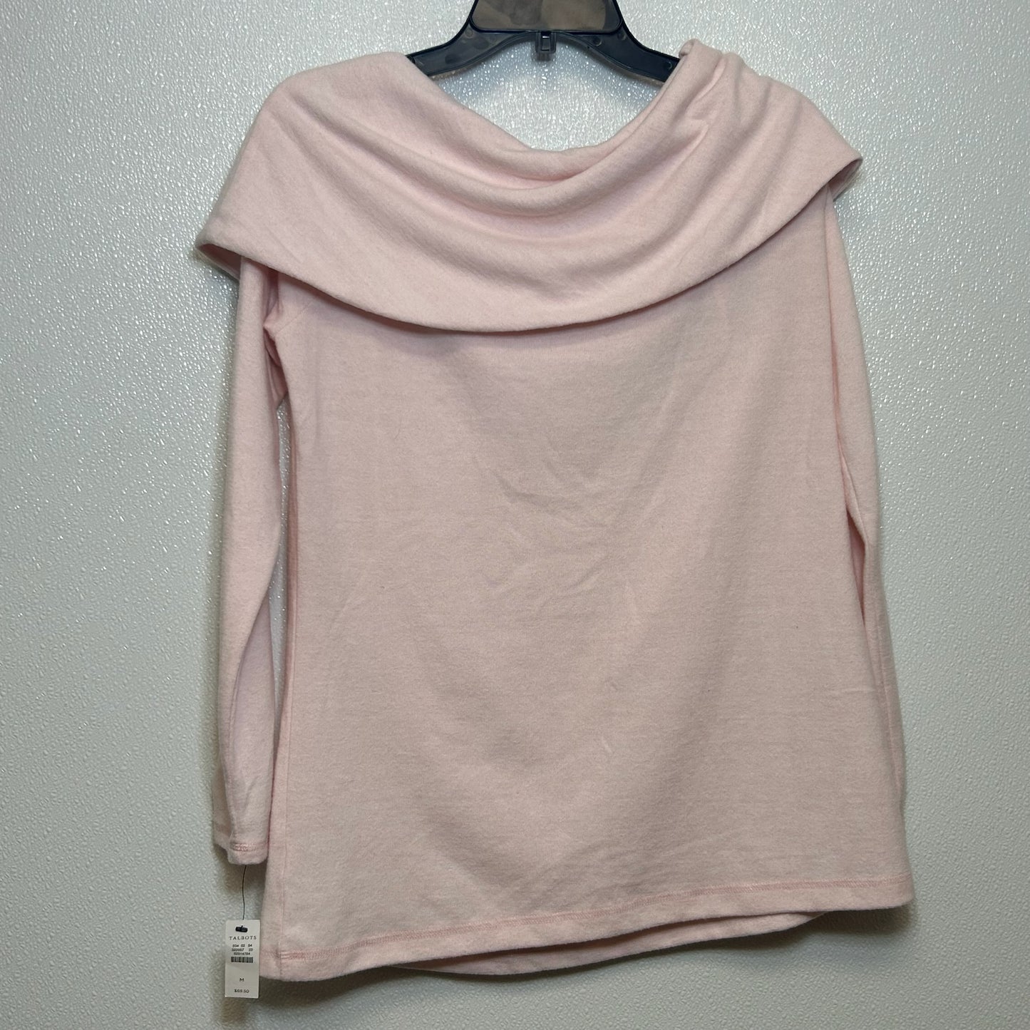 Pink Top Long Sleeve Talbots O, Size M