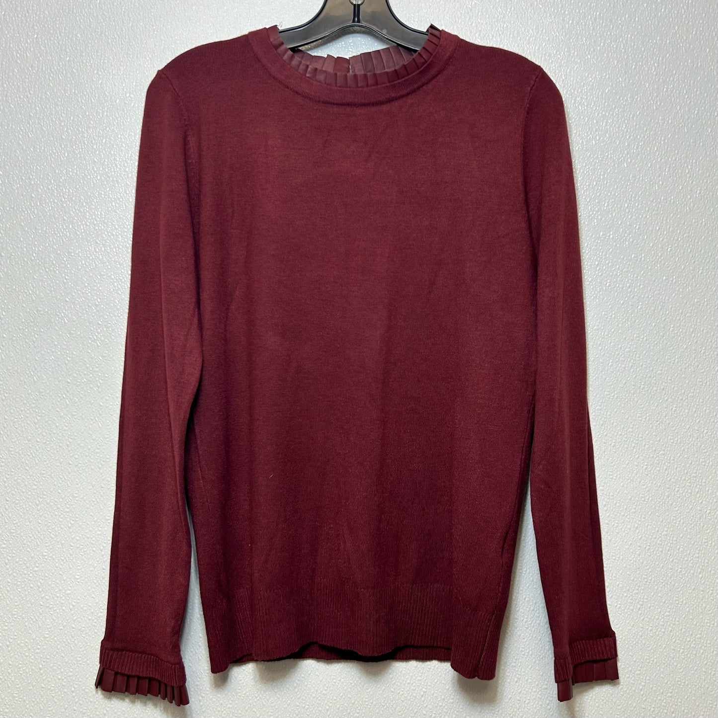 Red Top Long Sleeve Sioni, Size M