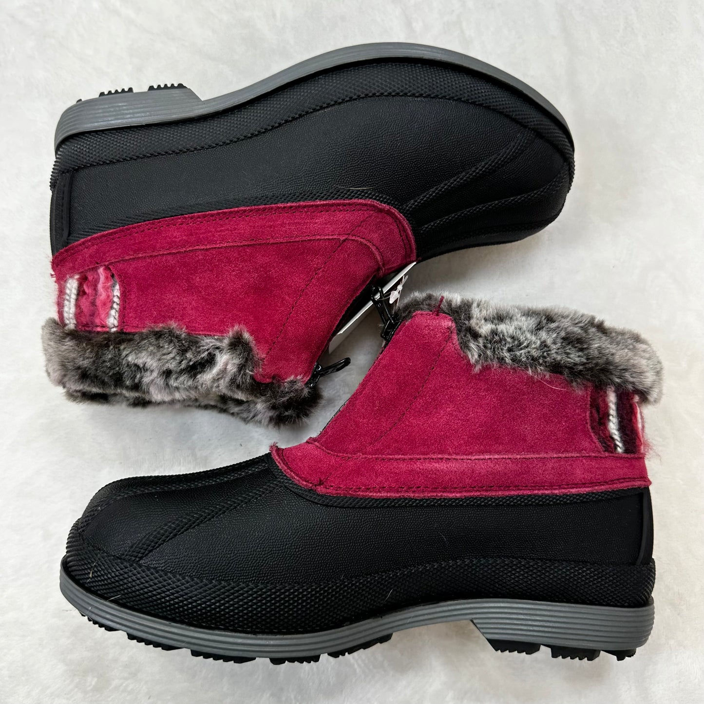 Boots Snow By PROPET In Wine, Size: 6.5