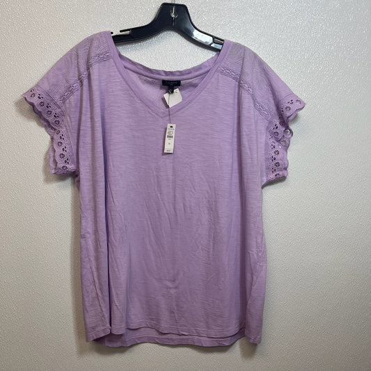 Top Short Sleeve By Talbots O  Size: 1x