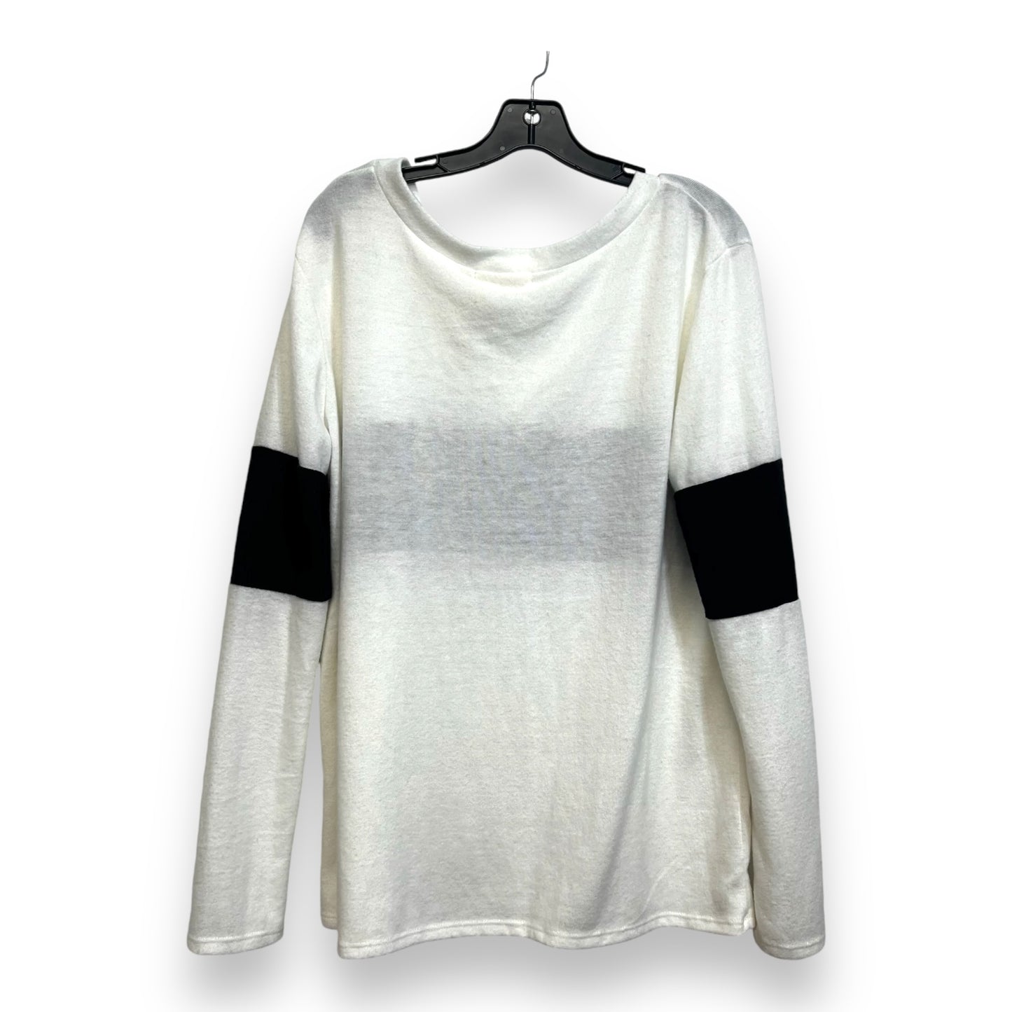 Top Long Sleeve Basic By Fantastic Fawn In Ivory, Size: M