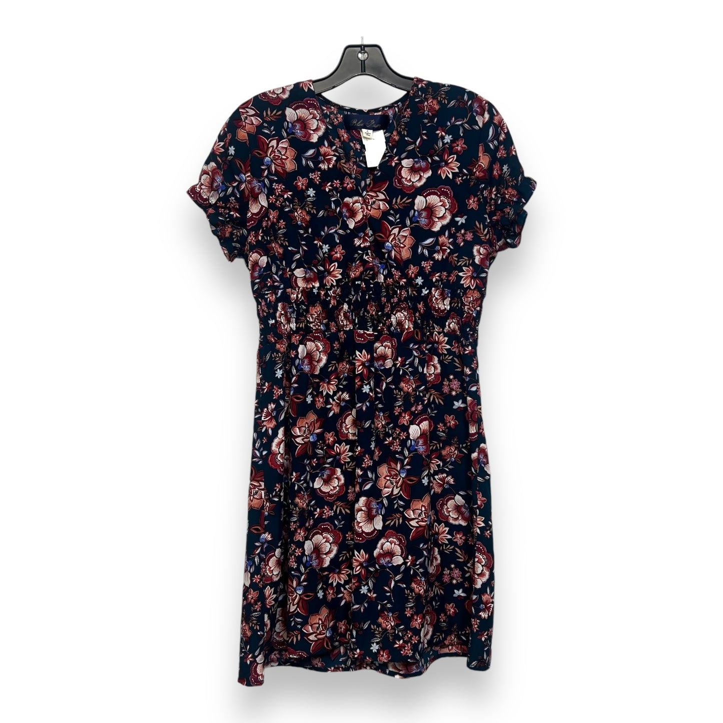 Dress Casual Short By Clothes Mentor In Print, Size: L