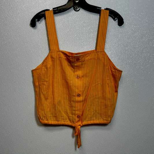 Orange Top Sleeveless A New Day, Size L