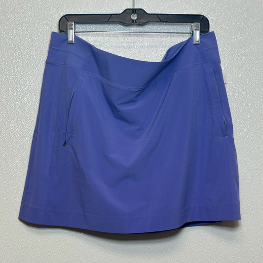 Periwinkle Athletic Skirt Skort Athleta, Size 16