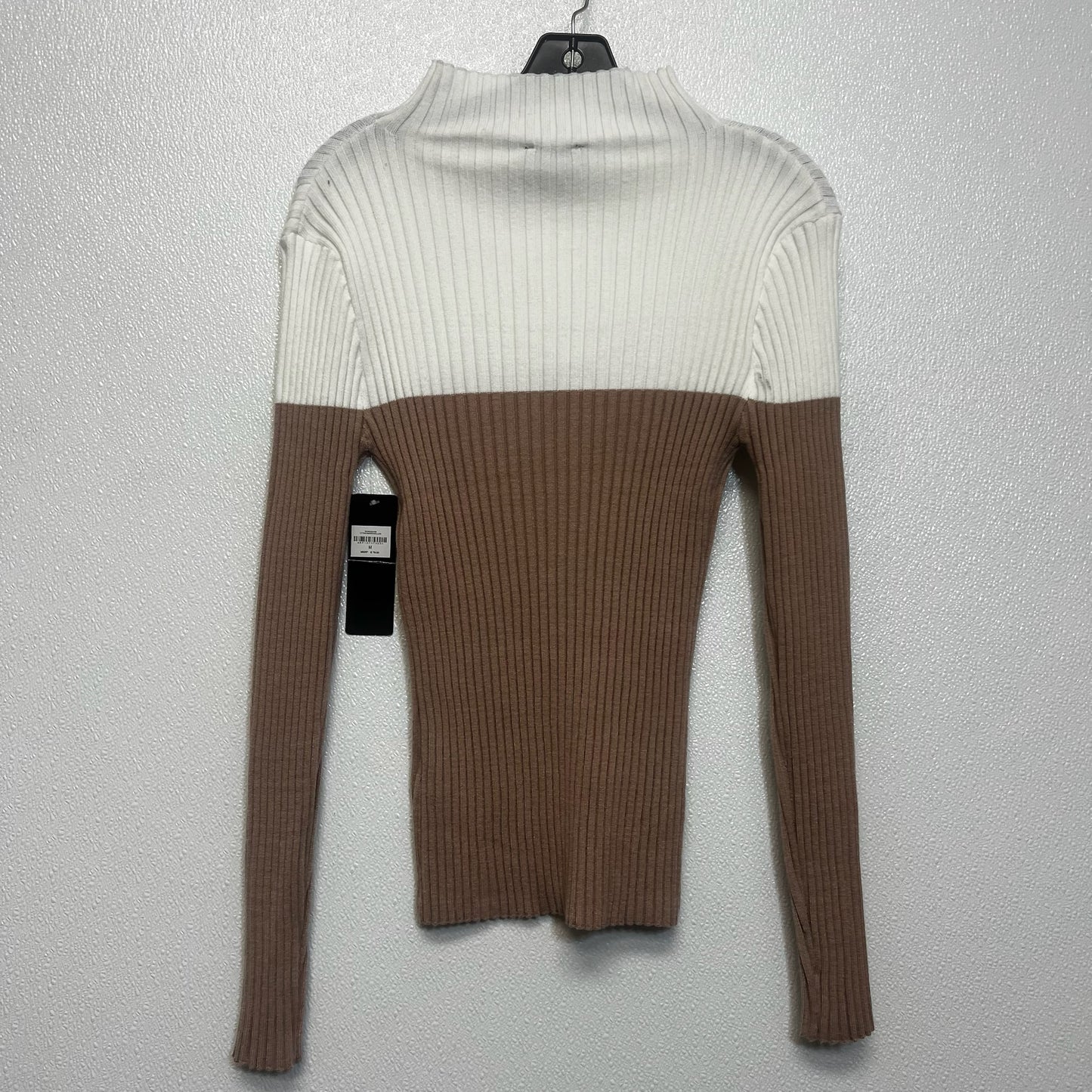 Sweater By Bebe In Off White, Size: M