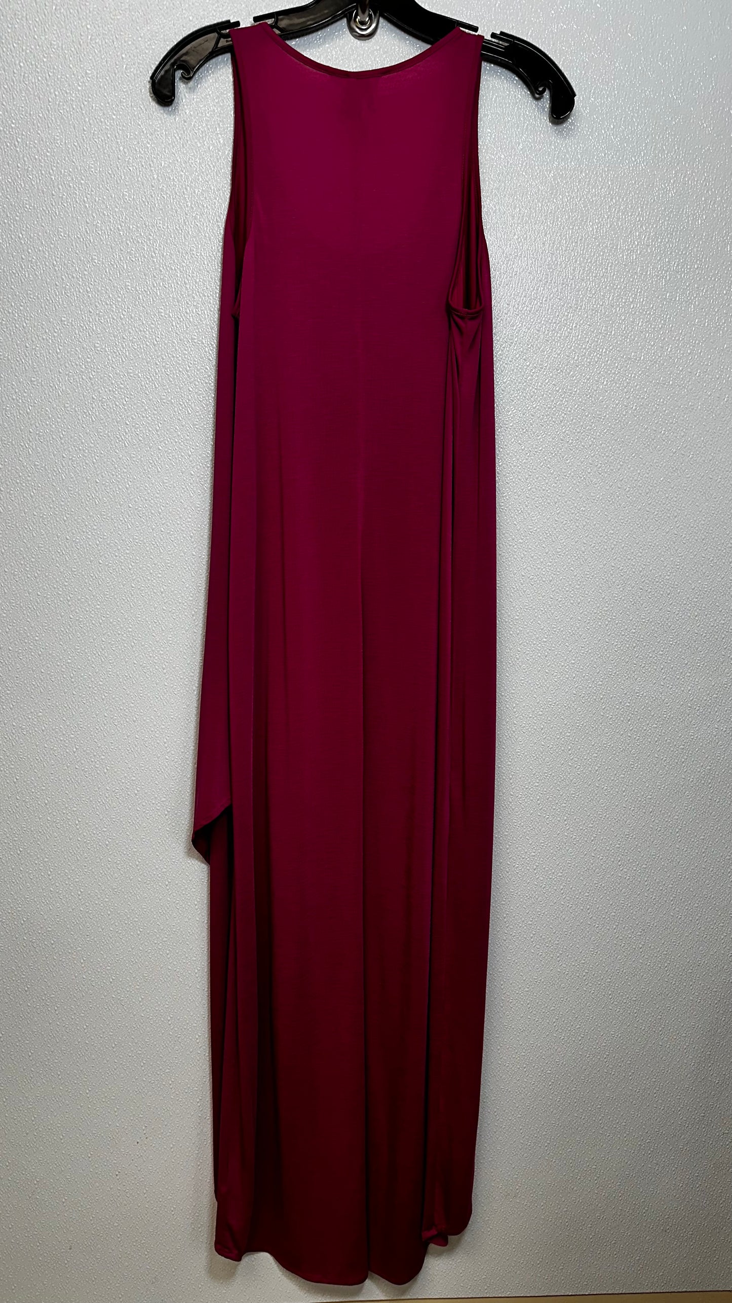 Raspberry Dress Casual Maxi Nic + Zoe, Size M