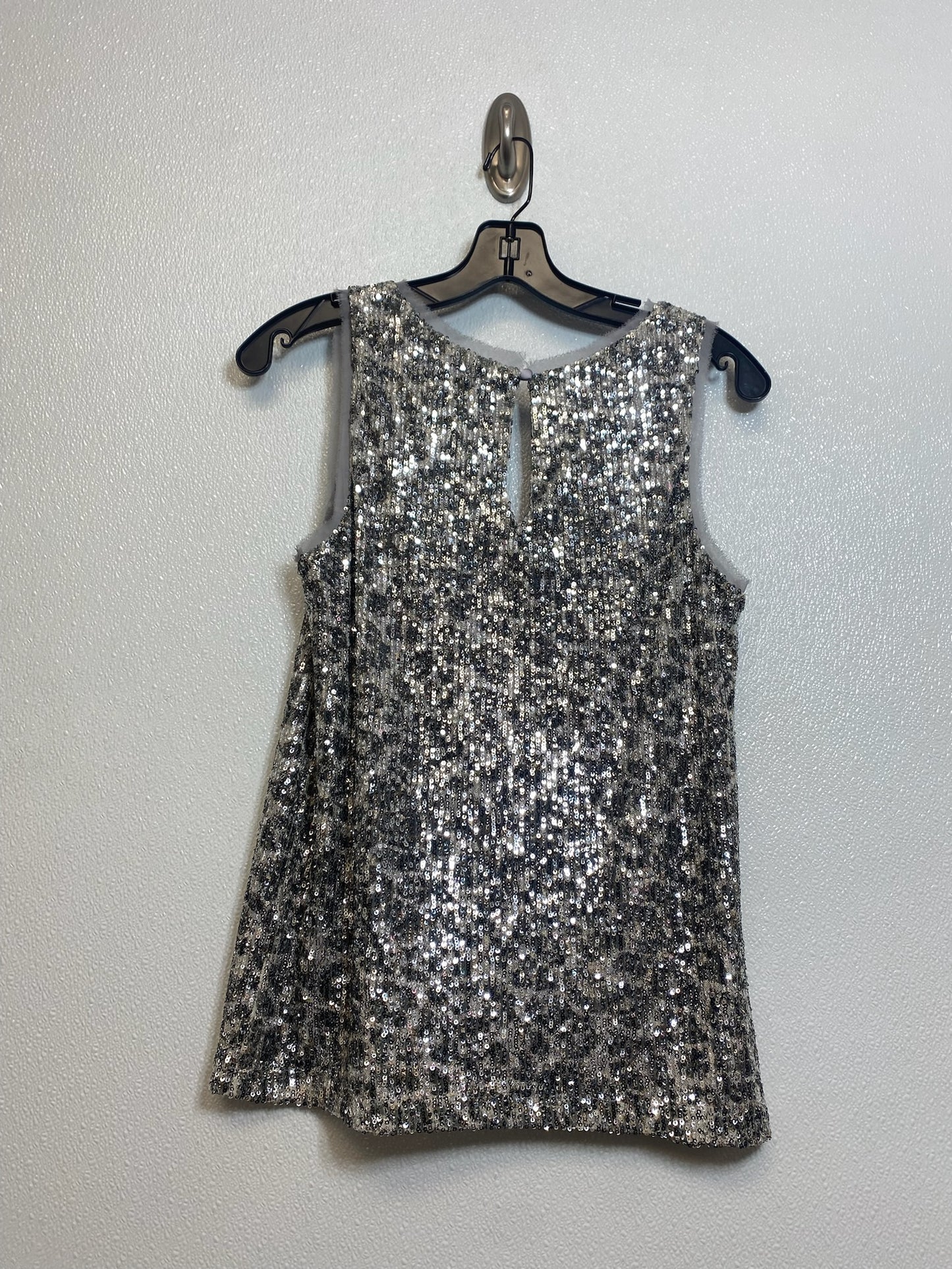 Sequin Top Sleeveless Clothes Mentor, Size Xs