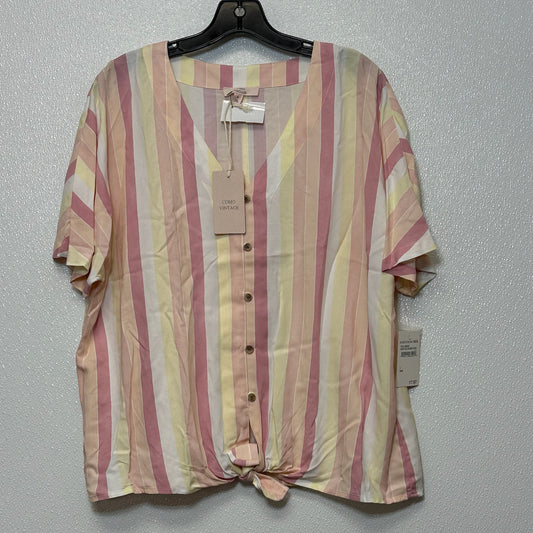 Top Short Sleeve By Como Vintage  Size: L
