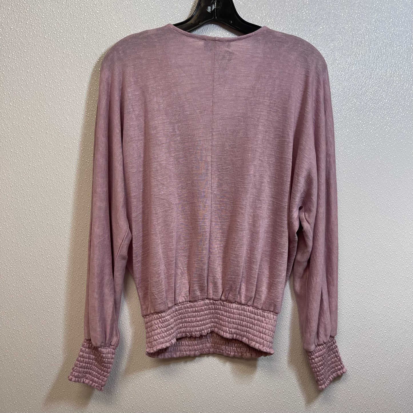 Top Long Sleeve By EVEREVE In Pink, Size: Xs