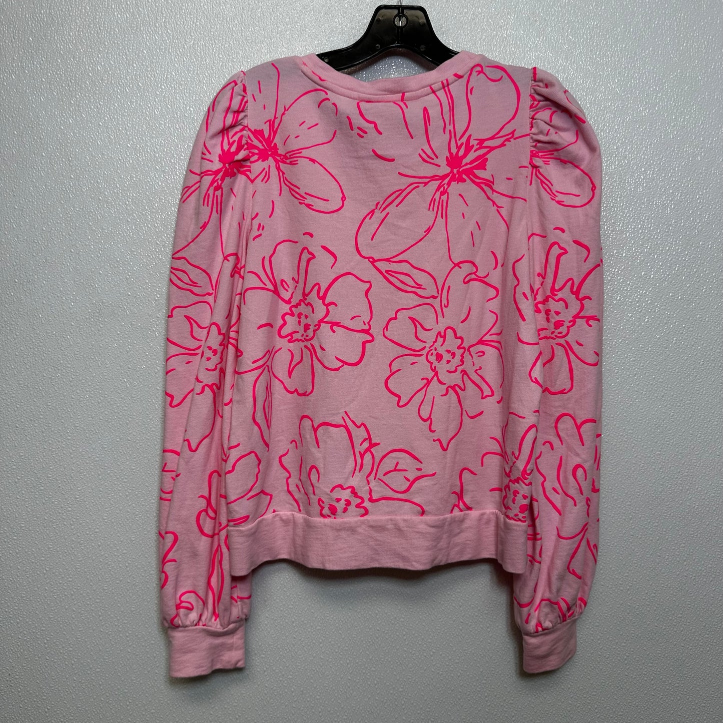 Top Long Sleeve By Lilly Pulitzer In Hot Pink, Size: S