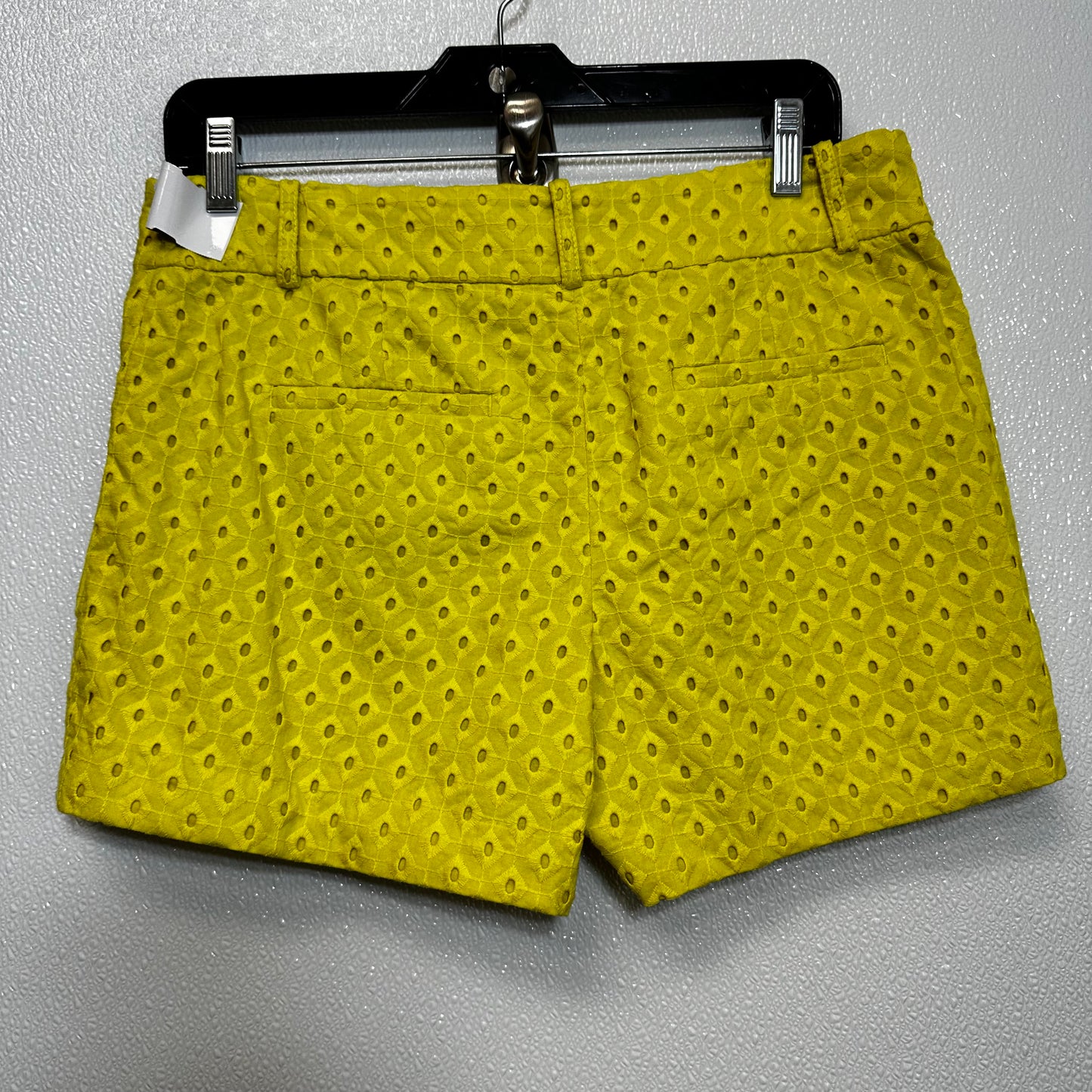 Yellow Shorts Loft O, Size 4