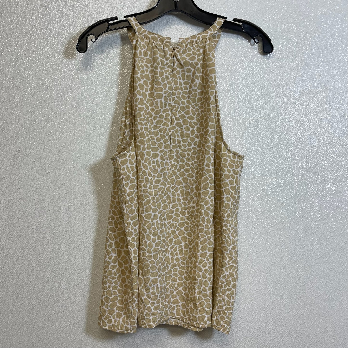 Animal Print Tank Basic Cami Michael By Michael Kors, Size Xl