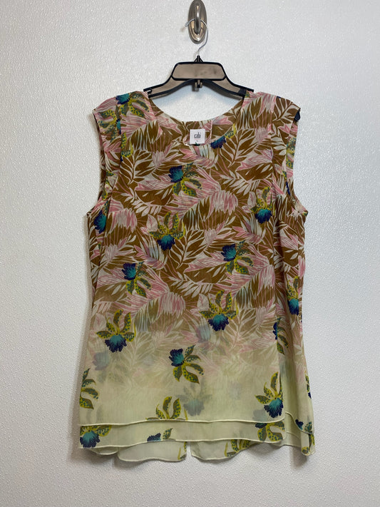 Print Top Sleeveless Cabi, Size L