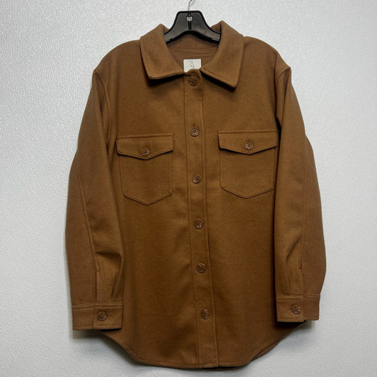 Top Long Sleeve By Joie In Tan, Size: M