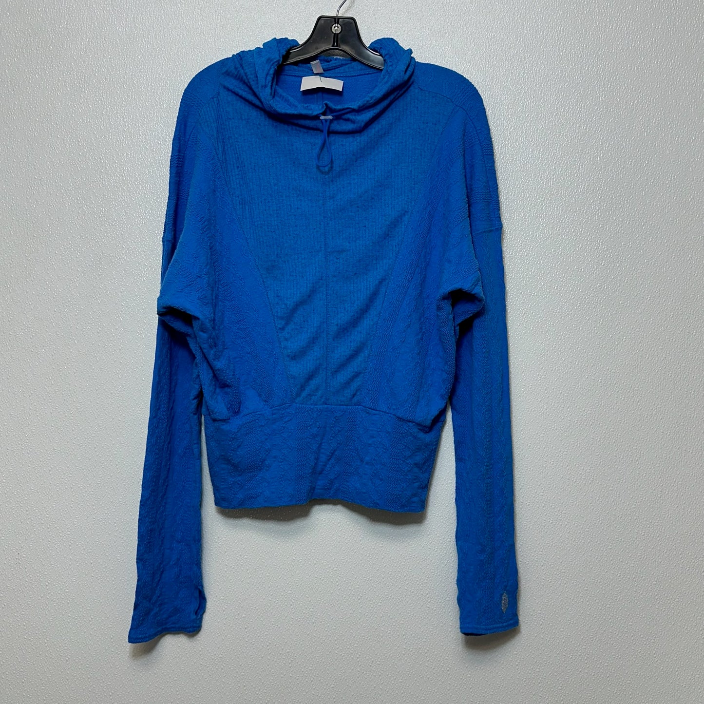 Top Long Sleeve By Free People In Blue, Size: L