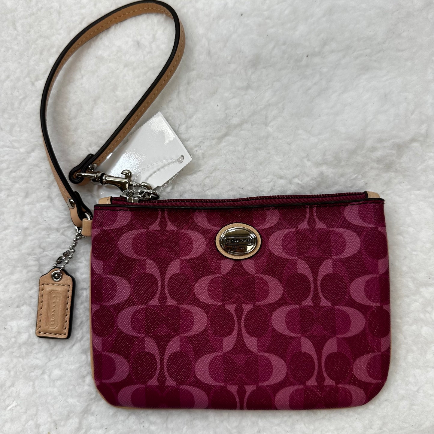 Wristlet Designer Coach, Size Small