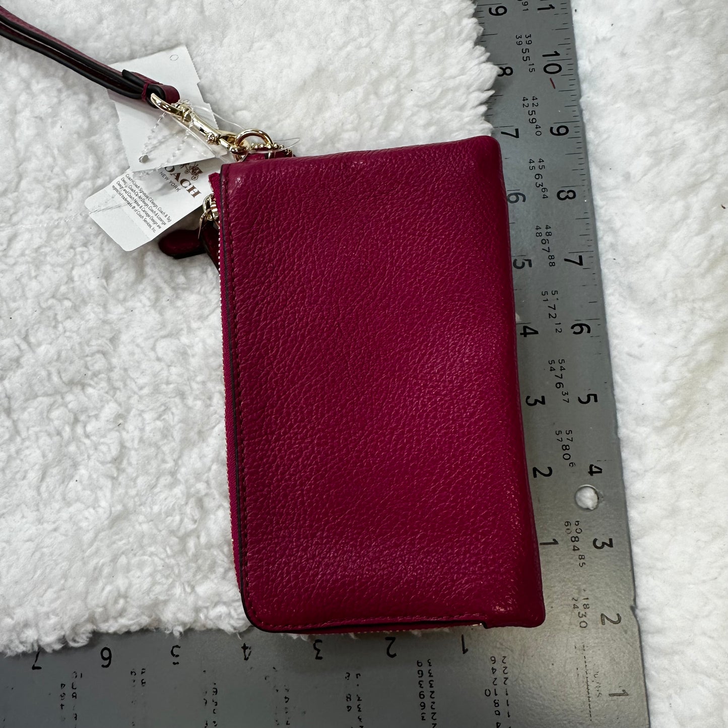 Wristlet Designer Coach, Size Small