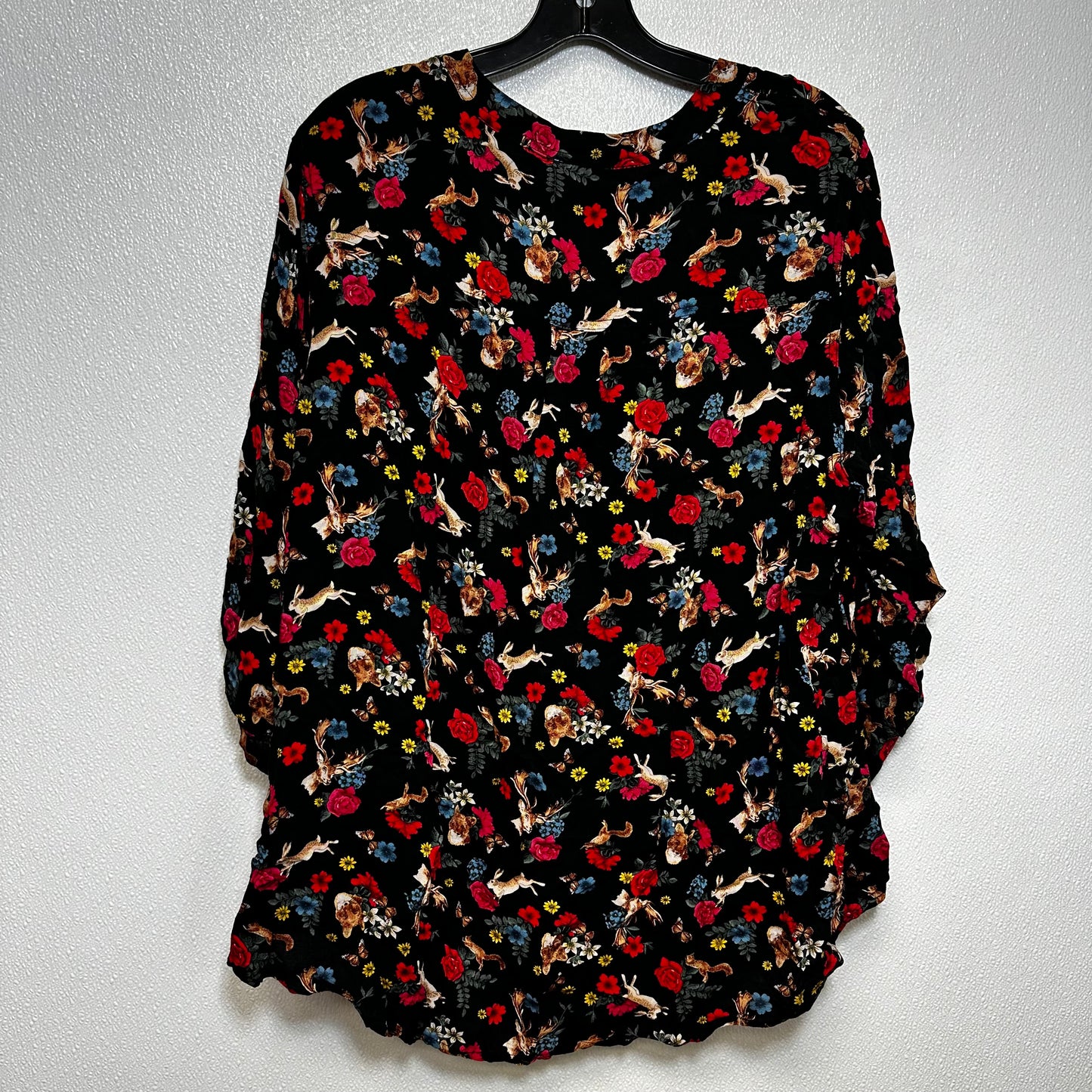 Print Top 3/4 Sleeve Torrid, Size 3x