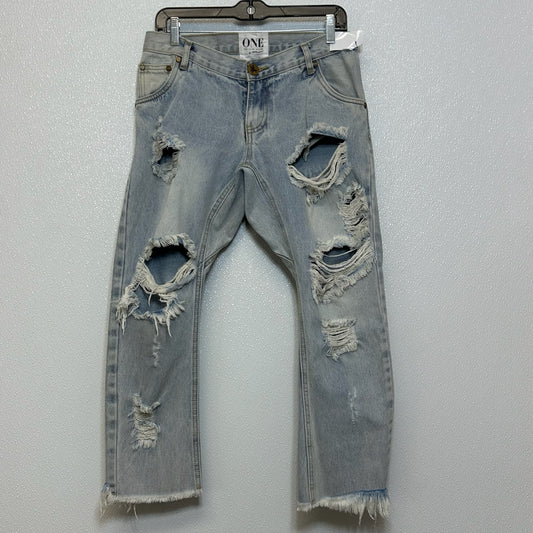 Denim Jeans Cropped Anthropologie, Size 4