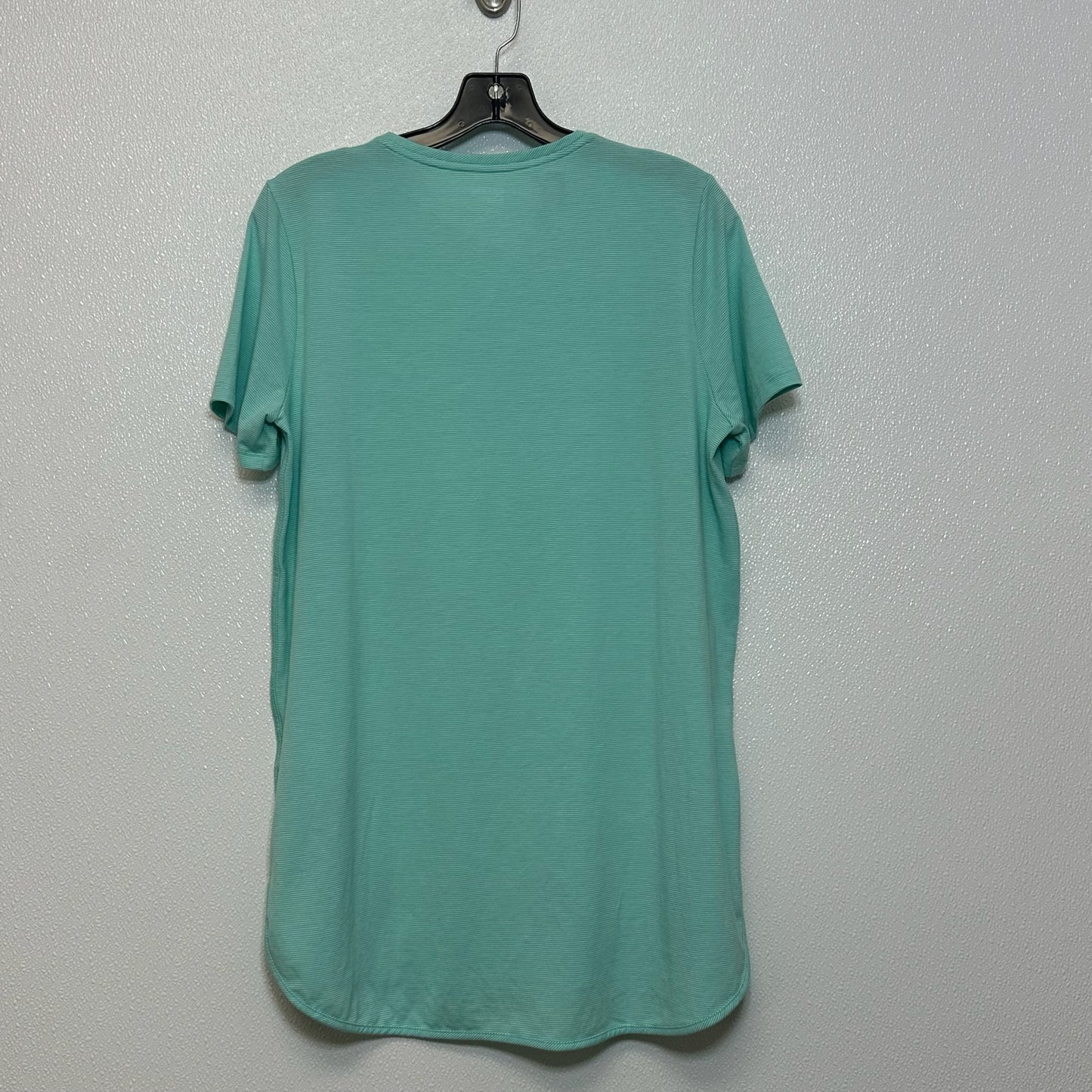 Mint Top Short Sleeve Lands End, Size M Tall