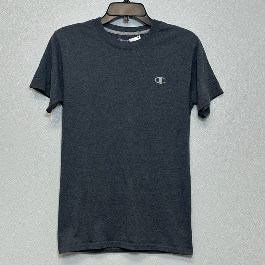 Grey Top Short Sleeve Basic Champion, Size S