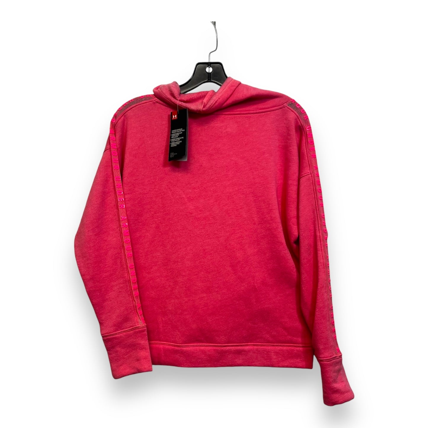 Sweatshirt Hoodie By Under Armour In Hot Pink, Size: Xs