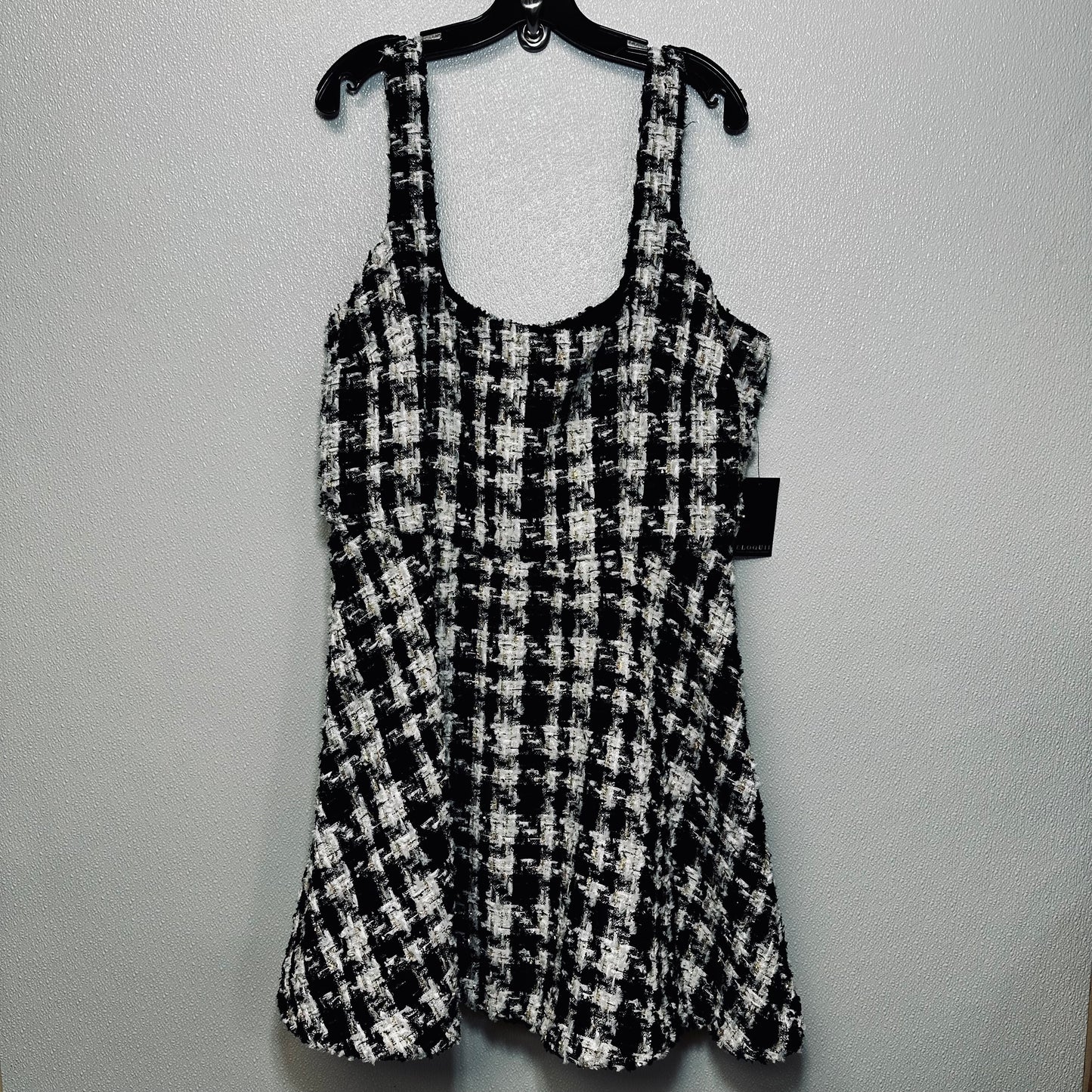 Tweed Dress Casual Short Eloquii, Size 16
