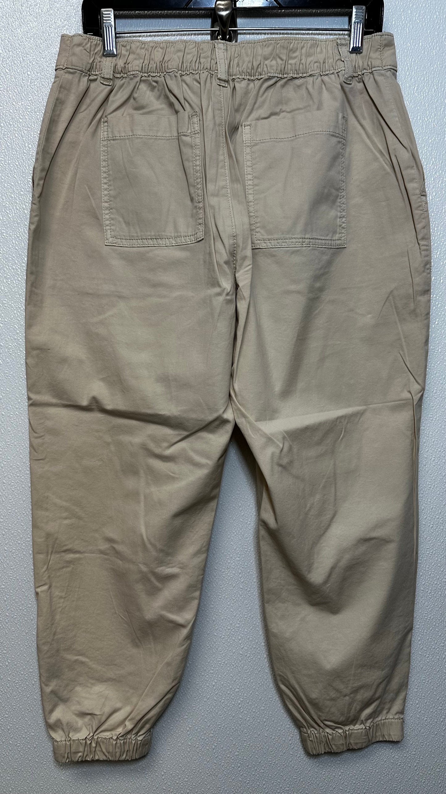 Beige Pants Joggers Loft O, Size Petite Large