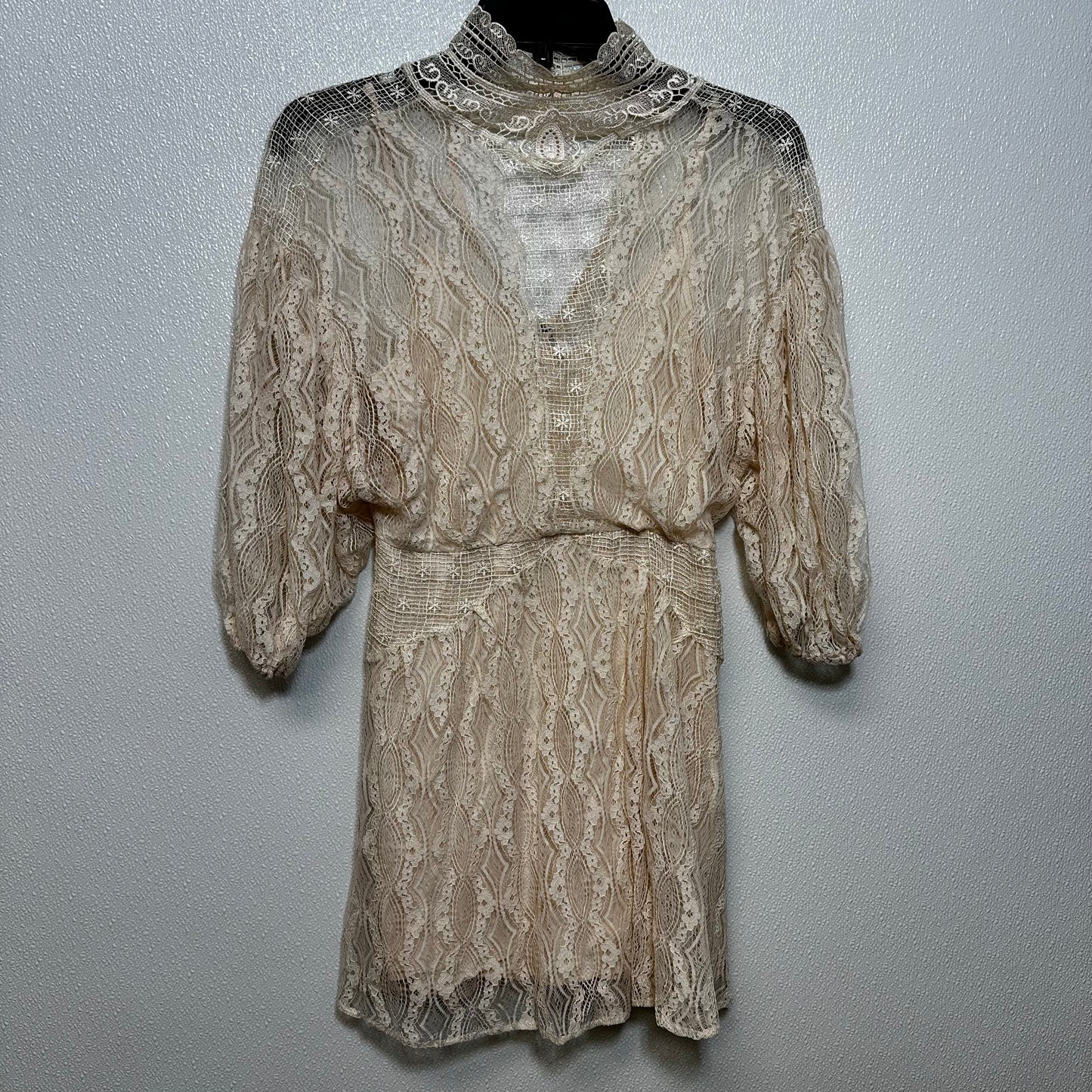 Ivory Dress Casual Short Free People, Size 2