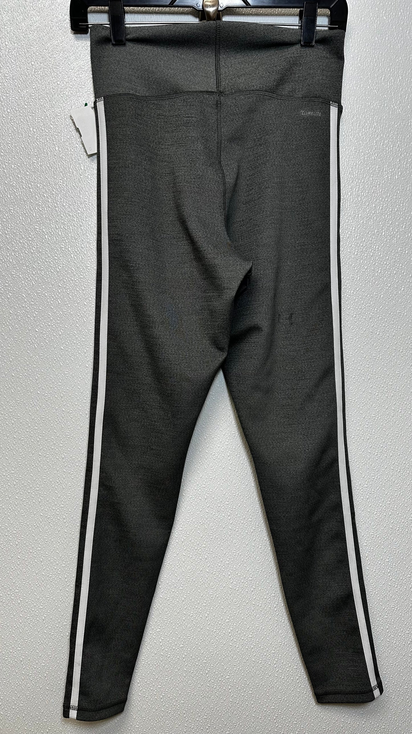 Grey Athletic Leggings Adidas, Size S