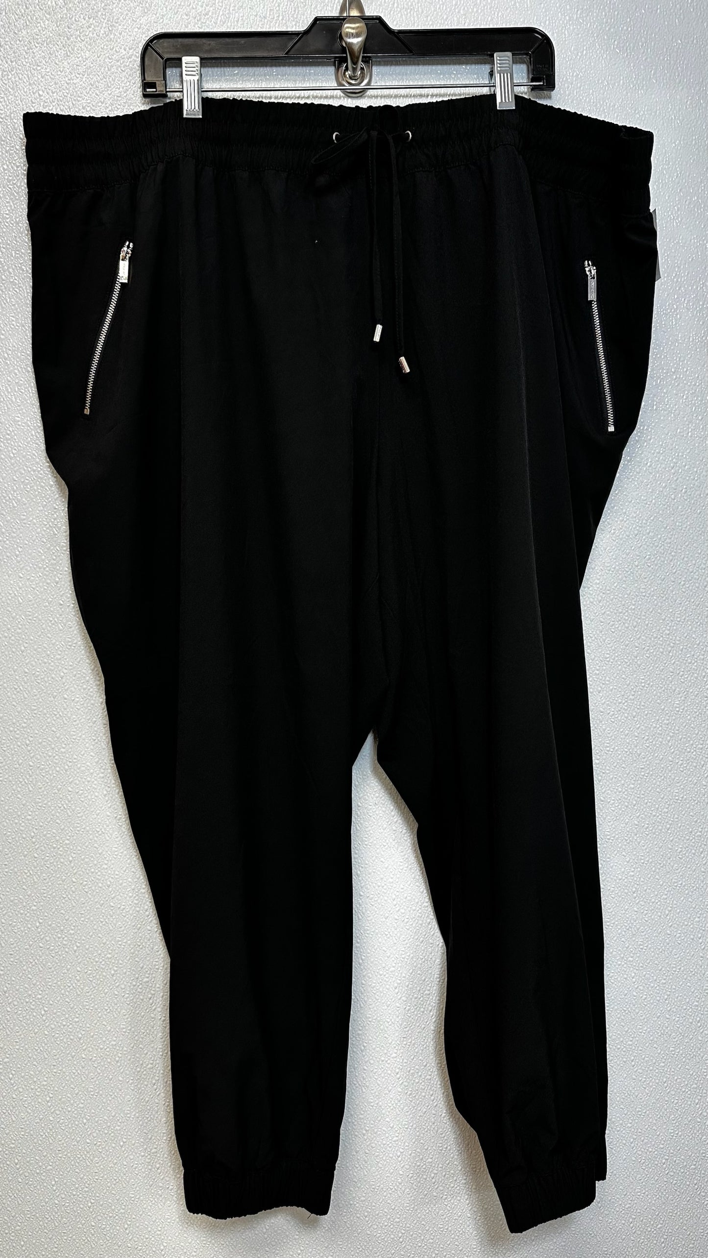 Black Pants Joggers Calvin Klein O, Size 3x