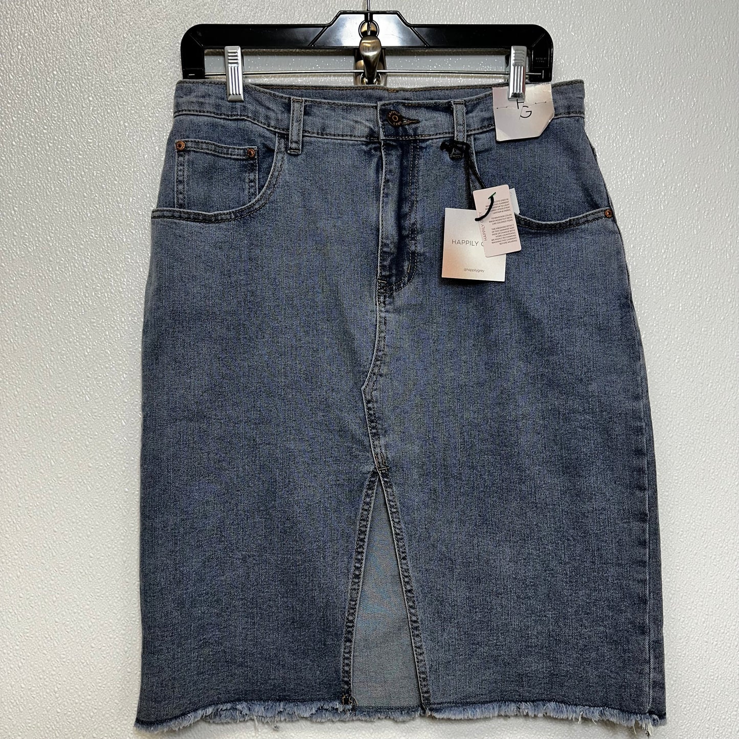 Denim Skirt Mini & Short Happily Grey, Size M