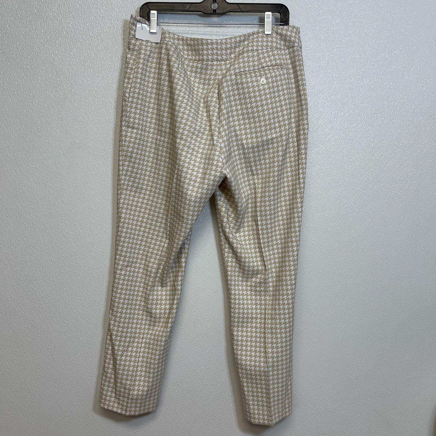 Houndstooth Pants Ankle Cmf, Size 12