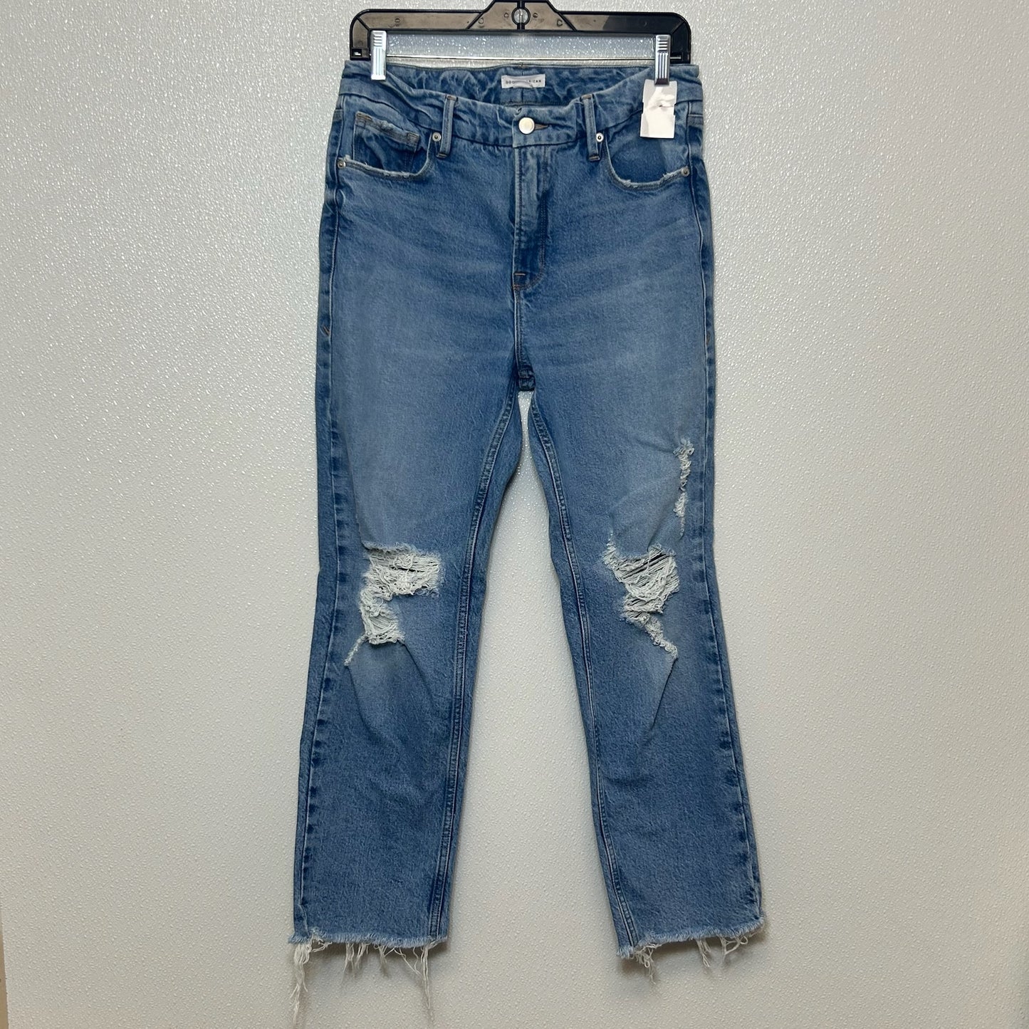 Denim Jeans Cropped Good American, Size 6