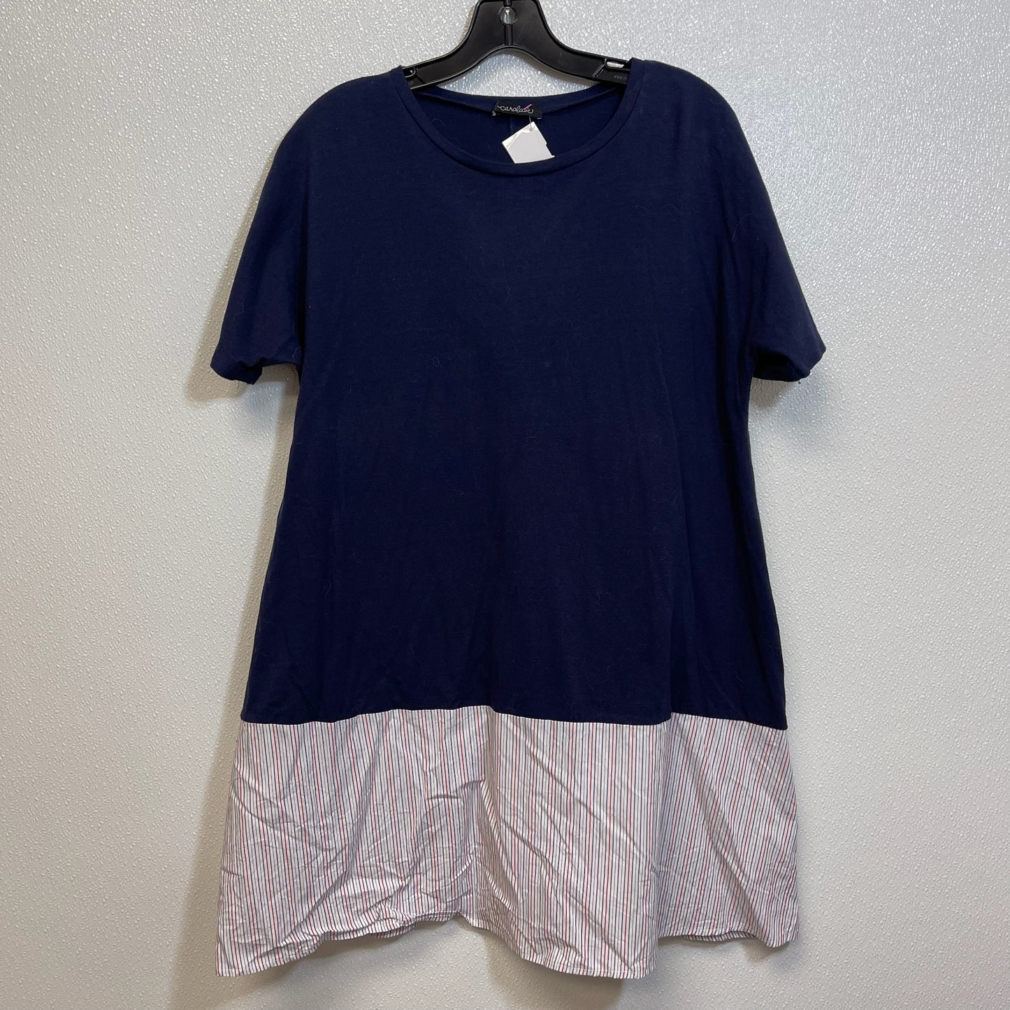 Navy Dress Casual Short Cmf, Size L