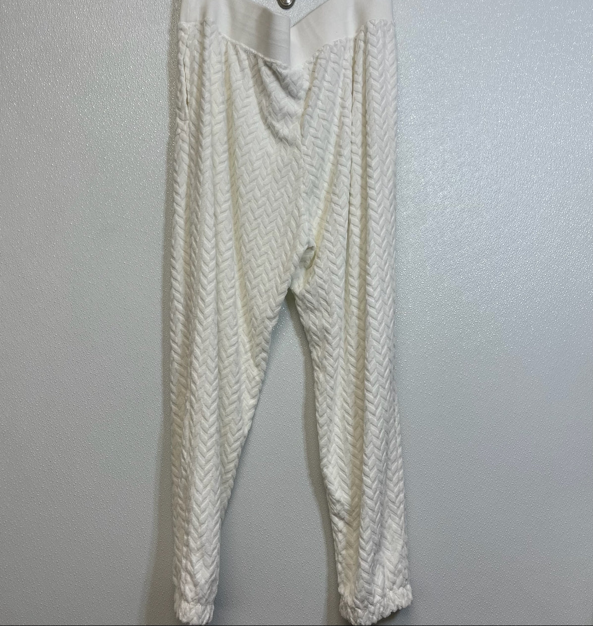 Athletic Pants By Nike Apparel In Off White, Size: Xxl