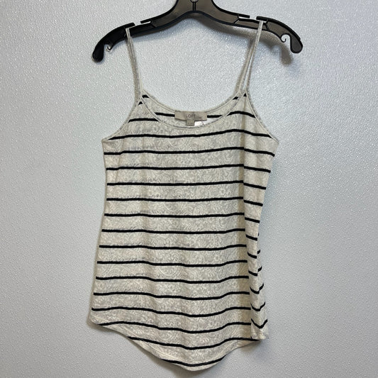 Top Sleeveless By Loft O In Striped, Size: M