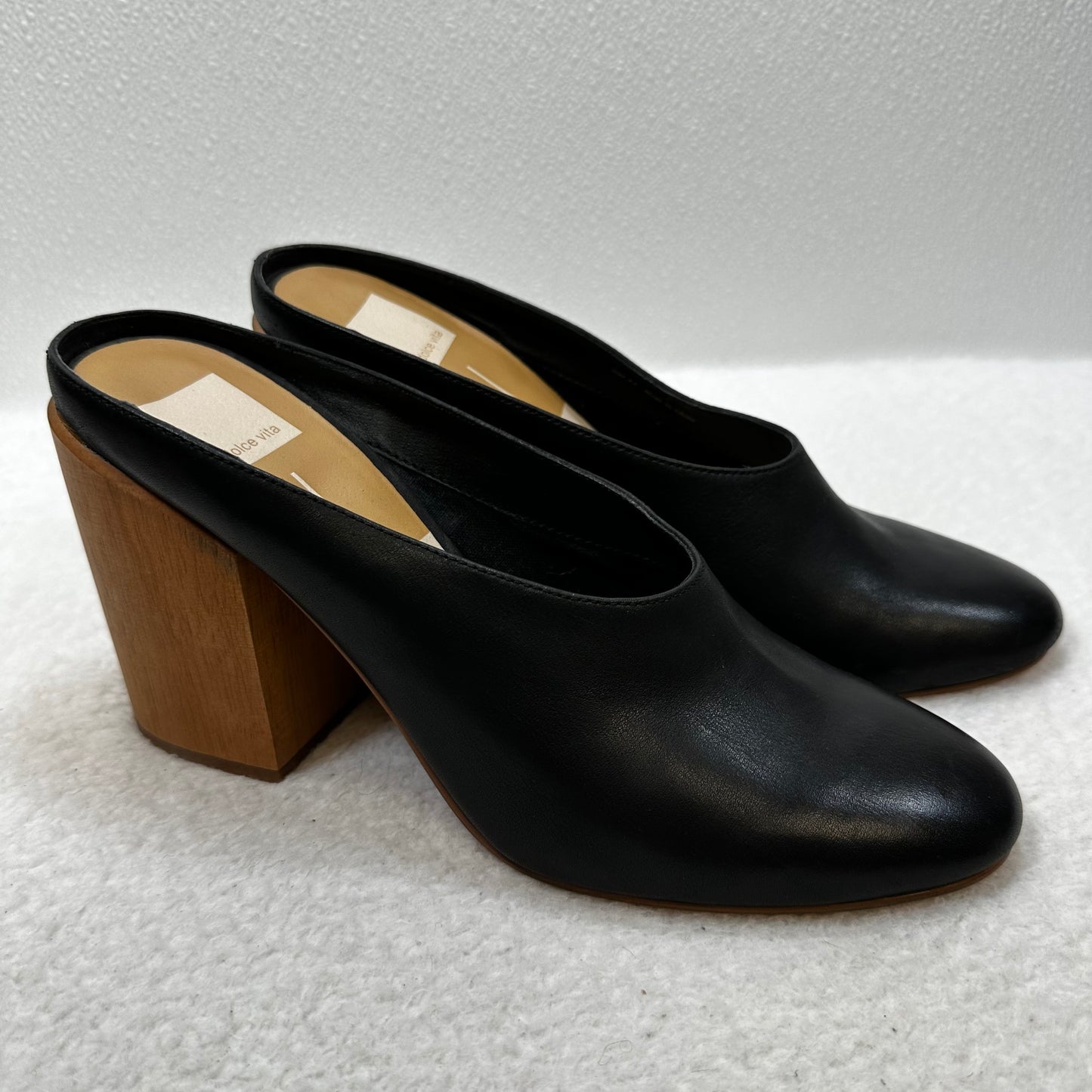 Black Shoes Heels Block Dolce Vita, Size 9.5